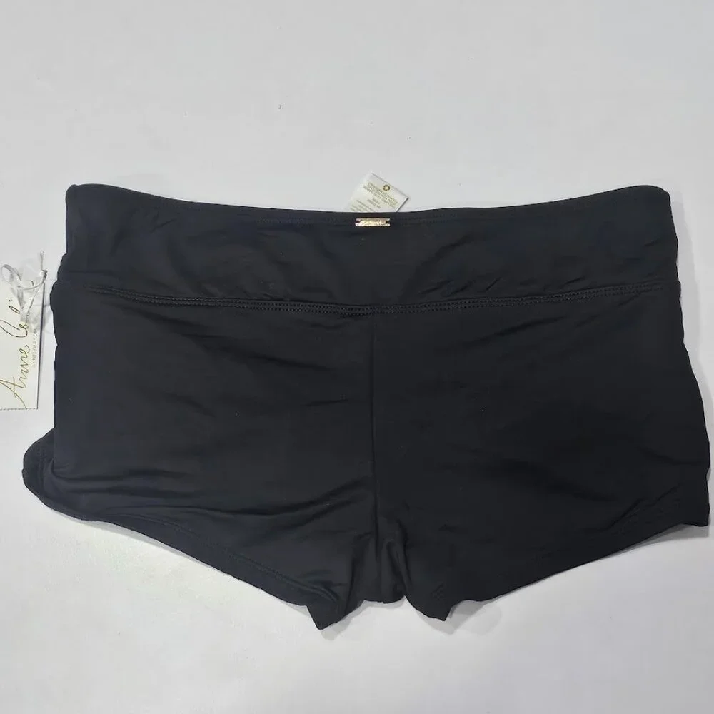 Anne Cole Twist-Front Shorty Bikini Bottoms - Picture 6 of 8